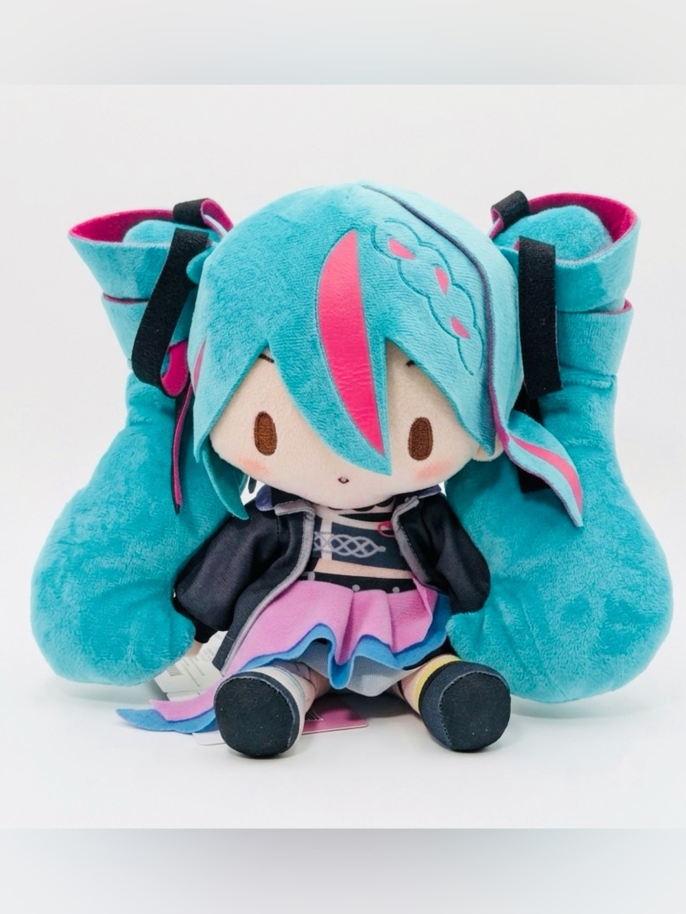 Sega Hatsune Miku Pun!k Ver. Fuwapuchi 10" Plush